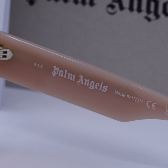 Palm Angels PERI099 HOLLYWOOD 6129 Cat Eye Sunglasses - Light Pink/Red Gradient - Picture 8 of 11